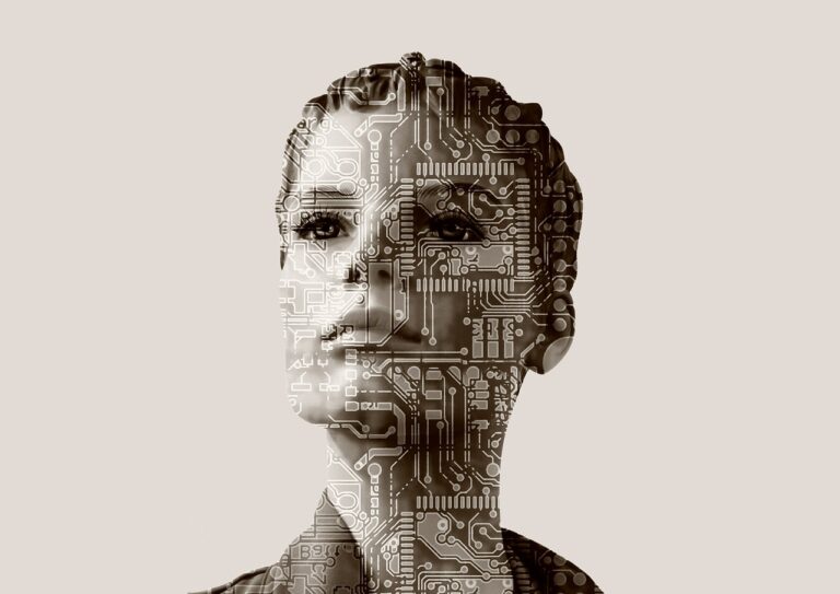 woman, artificial intelligence, computer science